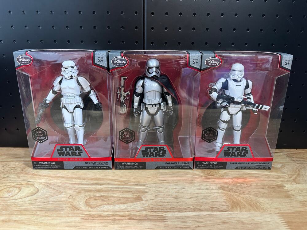 Disney Store Star Wars Die Cast Lot of 3